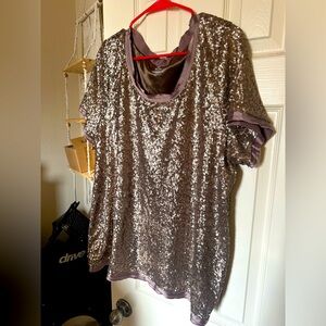 Lane Bryant Sequin Top 22/24